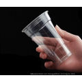 16oz-98mm Take Away Pet Drink Cup para beber agua fría / jugo / leche / bebida